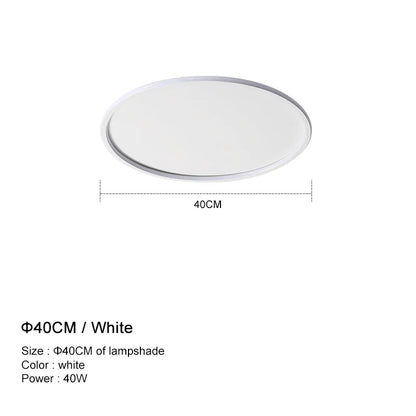 DecorBites™ Dimmable LED Ceiling Light for Modern Nordic Living Room and Bedroom