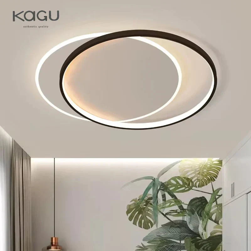 DecorBites™ Round Bedroom Ceiling Lights: Modern Nordic Minimalist Living Room Study Lamp