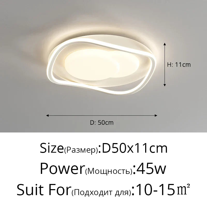 DecorBites™ LED Chandelier Light for Bedroom Living Room Kitchen Indoor Ceiling Lighting