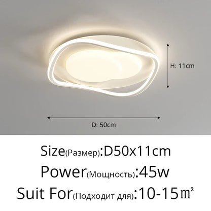 DecorBites™ LED Chandelier Light for Bedroom Living Room Kitchen Indoor Ceiling Lighting