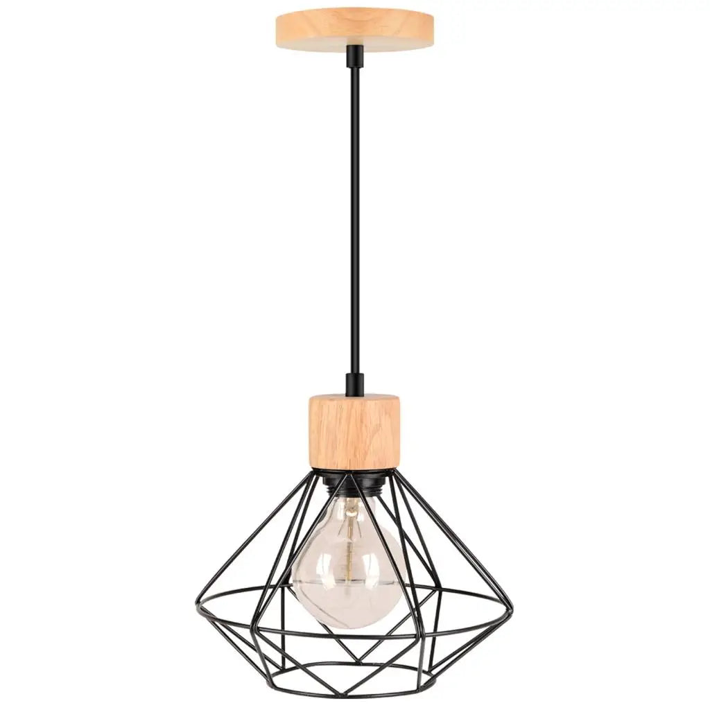 DecorBites™ Industrial Metal Pendant Light for Kitchen Island Bar Restaurant Loft Decor