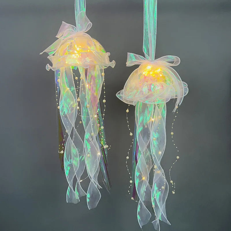 PVC Jellyfish Lantern Night Light
