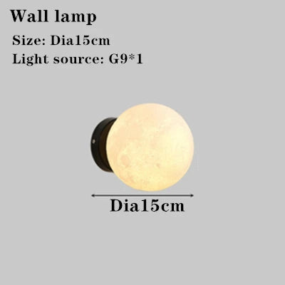 Lámpara de pie DecorBites™ Moon con luz LED para sala de estar, estudio o dormitorio. Lámpara de pared trípode.