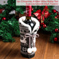 Christmas Wine Bottle Cover Merry Christmas Decorations For Home 2024 Cristmas Ornament Xmas Navidad Gifts Happy New Year 2025