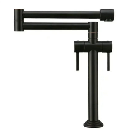 DecorBites™ Kitchen Faucet: Solid Brass Deck Mounted Sink Mixer in Multiple Finishes