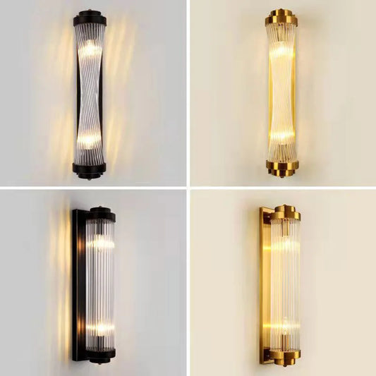 DecorBites™ Crystal Wall Lamp: Modern LED Indoor Lighting for Luxury Living Room, Bedroom, and Aisle