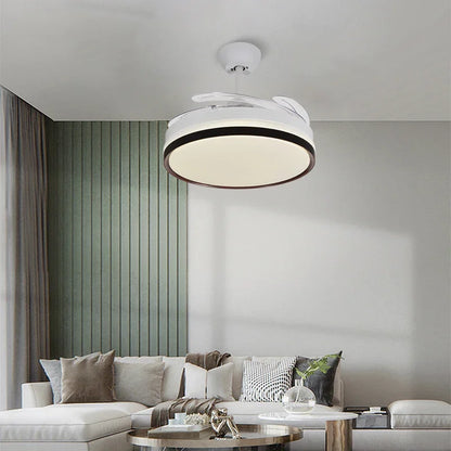 DecorBites™ 48 Inch Dimmable Decorative Ceiling Fan with Remote Control and LED Light