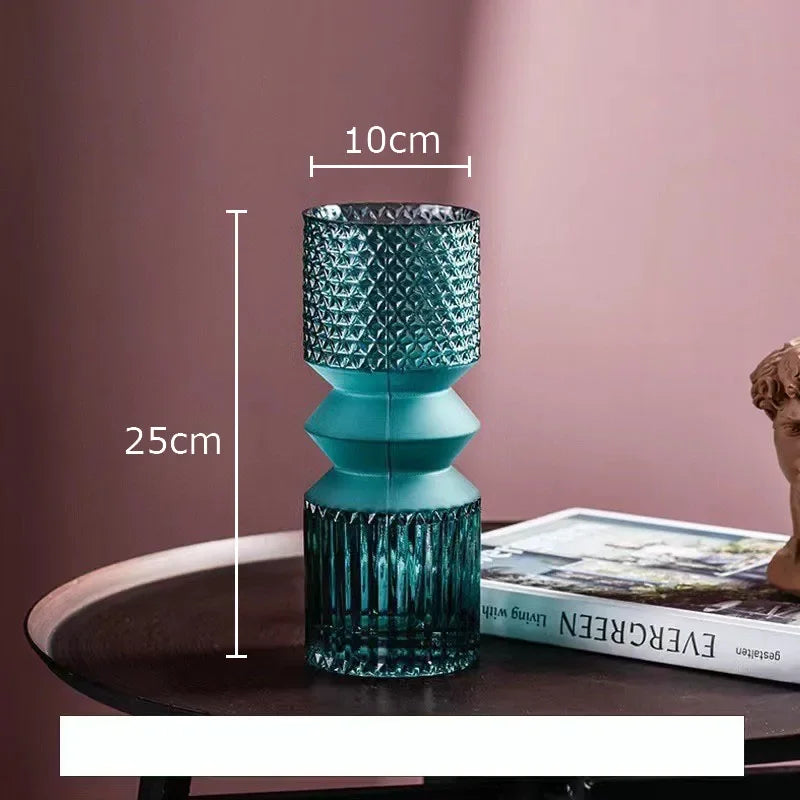 Jarrón de cristal transparente DecorBites™ para arreglos florales hidropónicos