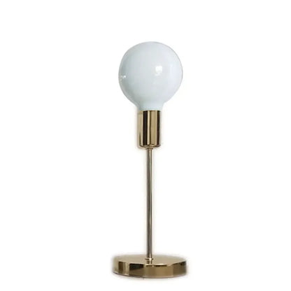 DecorBites™ Golden Modern LED Bedside Lamp for College Dorm Study Desk