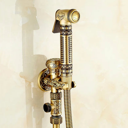 DecorBites™ Brass Bidet Shattaf System for Hygienic Washing and Anal Shower