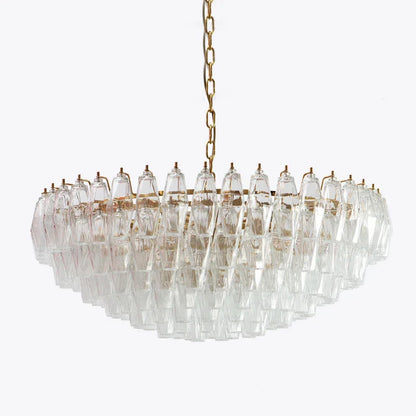 Decorbites™ Bunter Grauer Glas-Lüster-Beleuchtung: Moderner Luxus für Esszimmer, Villa, großes Zuhause