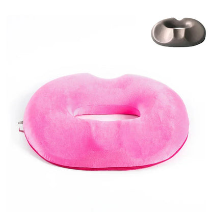 DecorBites™ Hemorrhoid Prostate Health Seat Cushion: Removable Bamboo Charcoal Core Butt Cushion