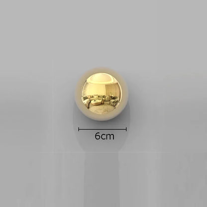 DecorBites™ Gold Ball Wall Decoration Ornaments Room Aesthetics Living Background Display