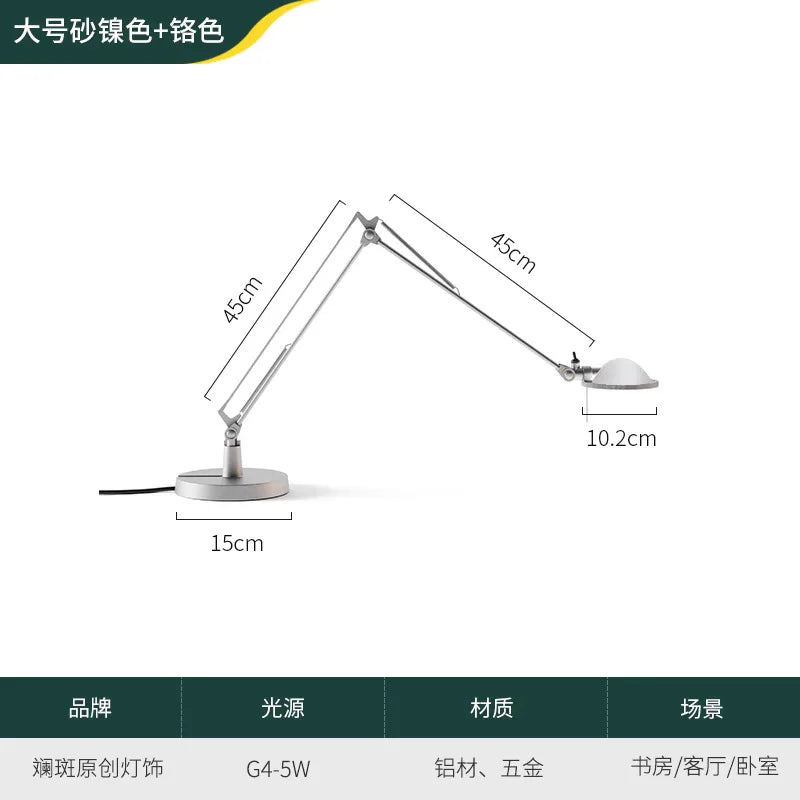 مصباح مكتب LED قابل للتعديل من DecorBites™ للمنزل، الاستوديو، الدراسة، غرفة النوم، المقهى