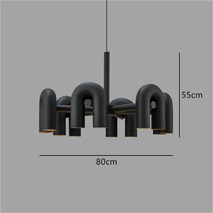 DecorBites™ Cirkus Tube Wall Lamp: Minimalist U-shaped Wall Sconce for Bedside Reading and Decor.