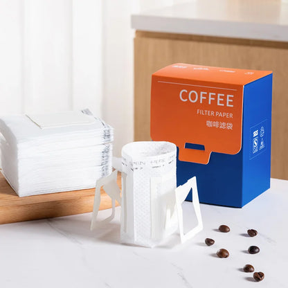 Decorbites™ Kaffeefilterbeutel: Einweg-Hängeohrfilter für Espresso-Kaffee