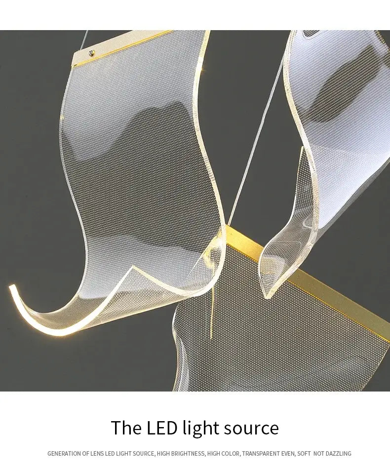 DecorBites™ LED Ceiling Chandelier for Modern Home