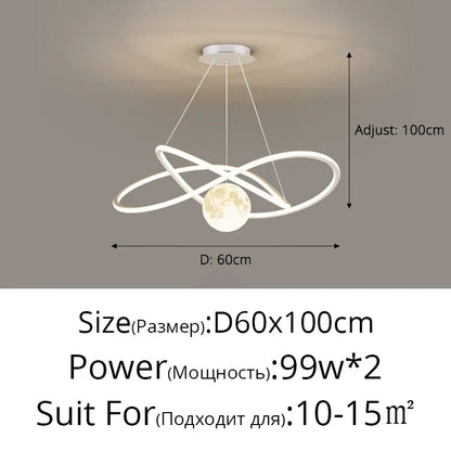 DecorBites™ LED Pendant Lights for Living Dining Study Room Indoor Lighting