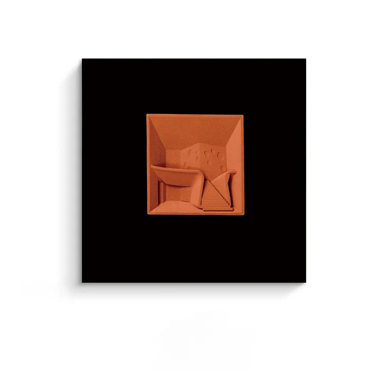 ديكورات جدارية مربعة هندسية تجريدية من DecorBites™، إكسسوارات الغرفة