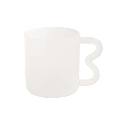 DecorBites™ Handmade Glass Mug High Borosilicate Heat-resistant Tea Coffee Cup