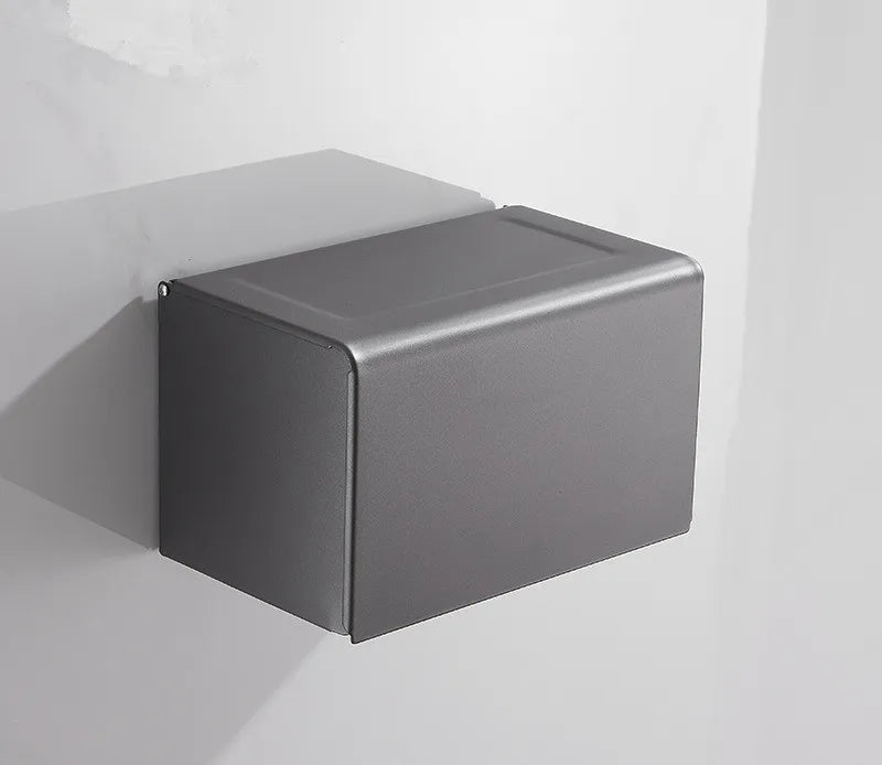 مجموعة أدوات الحمام DecorBites™: حامل مناشف، رف، حامل ورق، حامل مناشف، حامل فرشاة المرحاض