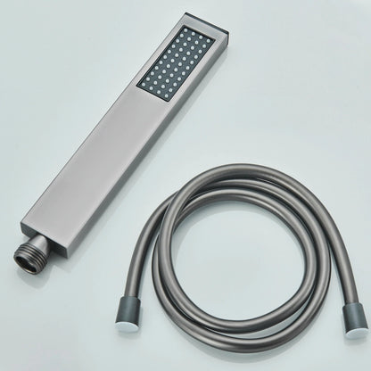 DecorBites™ Handshower Head with Stainless Steel Hose - Wall Mounted Faucet Set