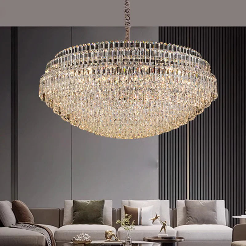 DecorBites™ Crystal Chandelier Lights 2025: Luxury Modern Room Decoration