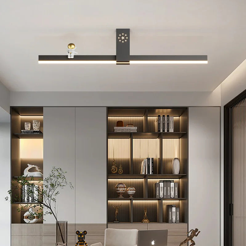 DecorBites™ LED Chandelier: Bright Indoor Lighting for Bedroom, Living, Study, Dining Room