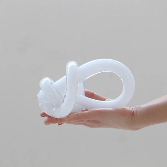 ديكورات منزلية من ديكوربايتس™ بعقدة خيط زجاجية هندسية