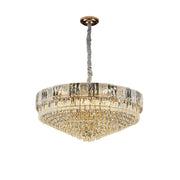 Decorbites™ Iluminación de Lámpara de Araña K9 Cristal Oro para Sala de Estar