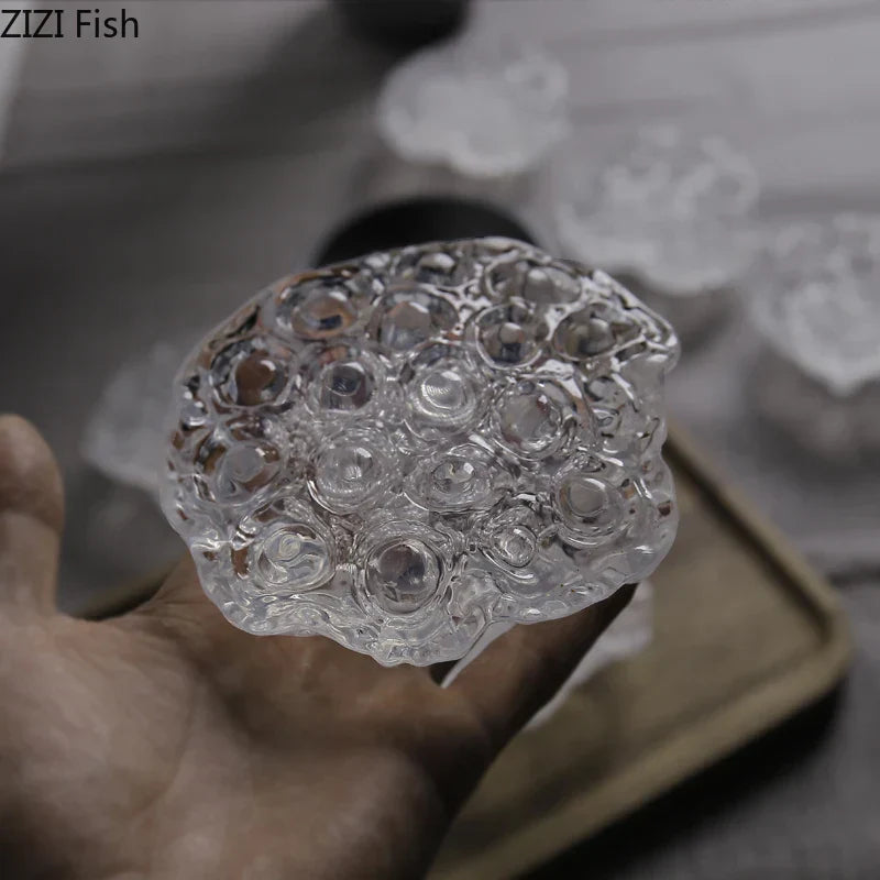 DecorBites™ Lotus Seedpod Resin Sculpture: Modern Desk Decor & Aesthetic Artwork