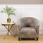 Decobites Printed Tub Chair Cover - Armchair Slipcover for Club Sofa