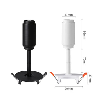 مصباح سقف LED من DecorBites™‎ قابل للتعديل مع إضاءة مسار متعددة الزوايا