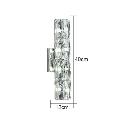 DecorBites™ Crystal High-End Wall Lamp for Luxury Living Room, Bedroom, Villa Lighting