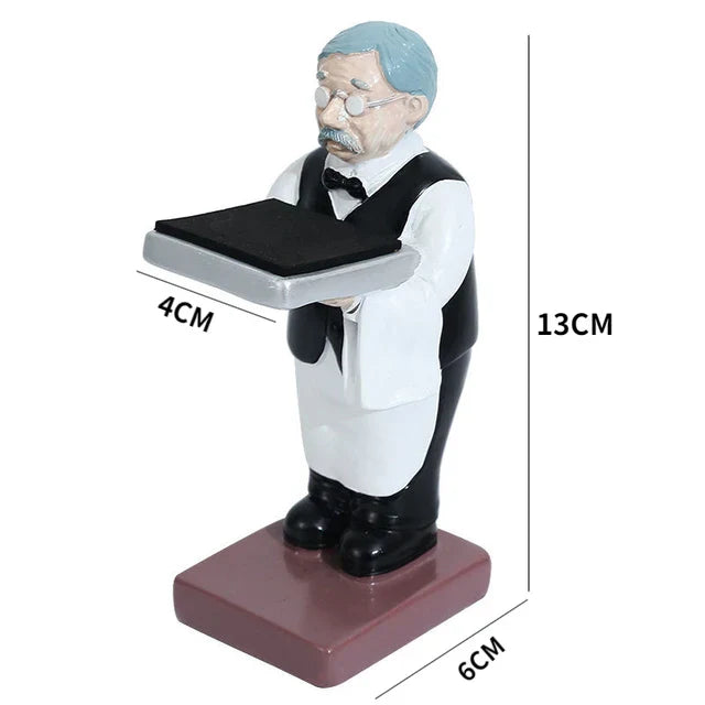 حامل ساعات على شكل تمثال دب من DecorBites™: حامل لعرض وتخزين الساعات الذكية