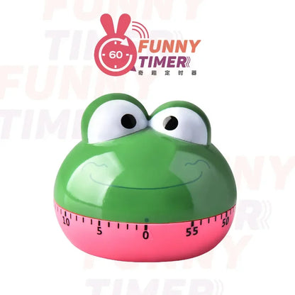 مؤقت مطبخ رقمي على شكل خضار وحيوانات من DecorBites™ - عد تنازلي لمدة 60 دقيقة