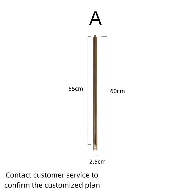 DecorBites™ Large Luxury Crystal LED Chandelier for Living Room - Custom Hanging Lamps