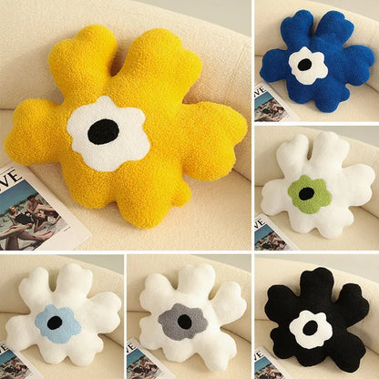 DecorBites™ 3D Flower Shaped Decorative Throw Pillow for Home Sofa Chair
