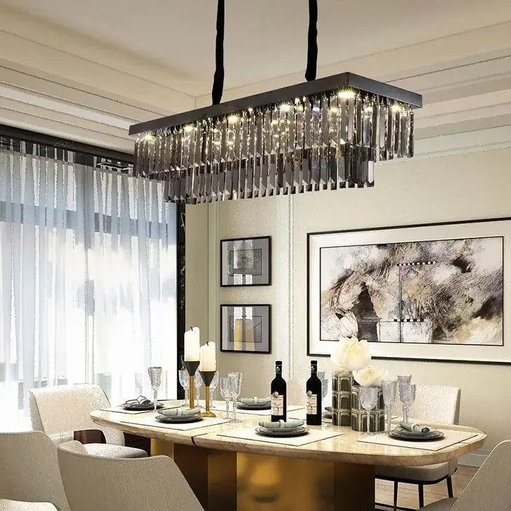 Gold Crystal Bedroom Chandelier A120cm Elegant