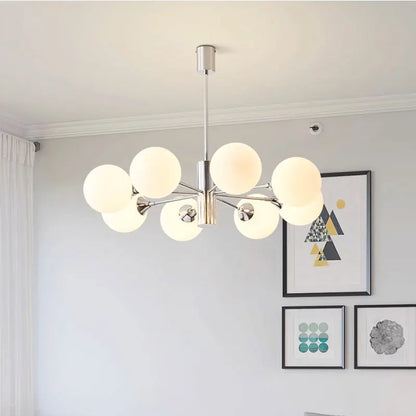 Lámpara de techo LED con bola de cristal DecorBites™ para salón y dormitorio modernos