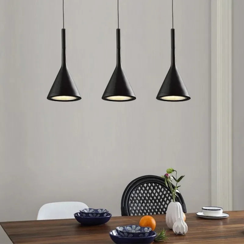 Modern Multicolor Metal Pendant Light with E27 Socket