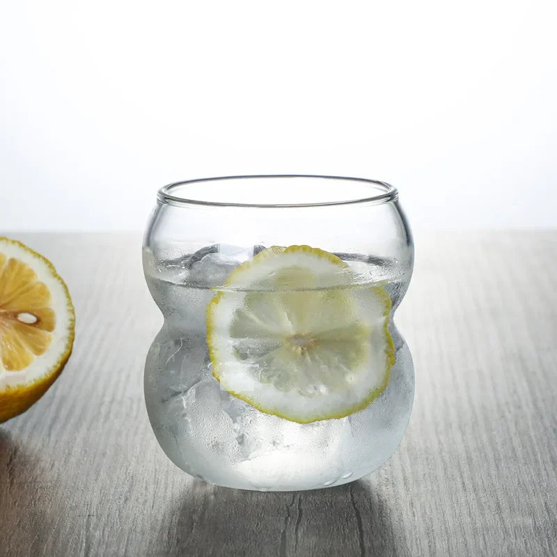 DecorBites™ Glass Cold Brew Coffee Cup Heat-resistant Milk Latte Bubble Water Breakfast