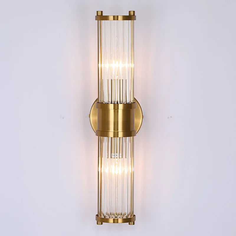 DecorBites™ Glass Rod Wall Sconce Vanity Lights - Up/Down Wall Mounted Lamps