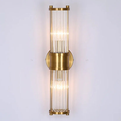 DecorBites™ Glass Rod Wall Sconce Vanity Lights - Up/Down Wall Mounted Lamps