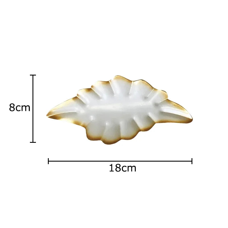 ديكوربايتس™ زينة جدارية بأوراق الجنكة | ديكور خلفية غرفة المعيشة