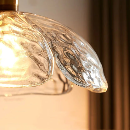 DecorBites™ Clear Glass Pendant Lamp Japanese Style LED Hanging Lights