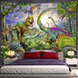 Decobites Jungle Animal Tapestry Wall Hanging: Bohemian Style Home Decor & Children's Room Art