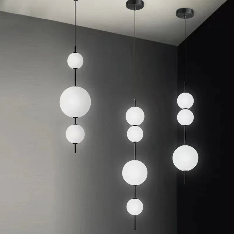 Modern Gourd Pendant Light H103cm Adjustable