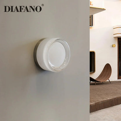 DecorBites™ Glass Sconce LED Wall Lamp for Luxury Living Room & Bedroom