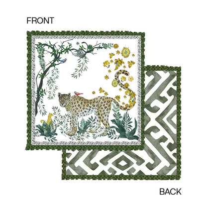 DecorBites™ Leopard Decorative Cushion Cover: Luxury Indoor Outdoor Accent Pillow Case